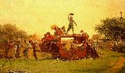 The Old Stagecoach Jonathan Eastman Johnson